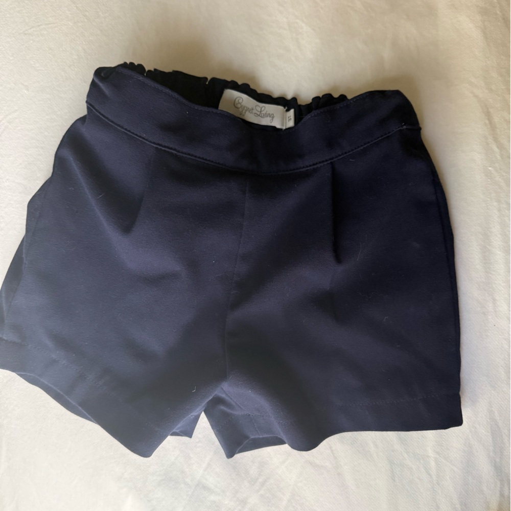 Little boy dress shorts - elastic cygnet living